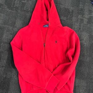 Ralph Lauren Vibrant Red Hoodie